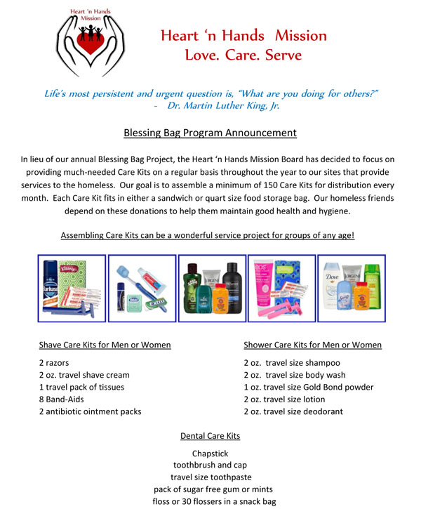 Care Kit Campaign Flyer 2022
